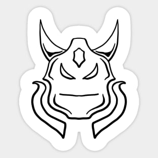 DomDevil handrawn Sticker